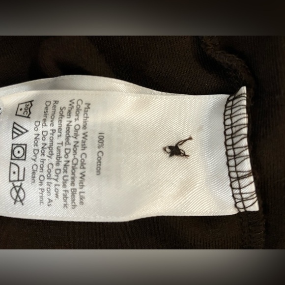 Eddie Bauer 100% Cotton Button Cardigan | Women’s Tall Medium | Warm Brown - Picture 7 of 7